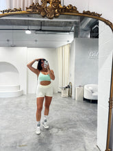 Load image into Gallery viewer, High-Waisted Booty Shorts- Creamy