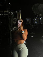 Load image into Gallery viewer, Ribbed Biker Shorts- Stone