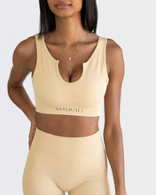 Load image into Gallery viewer, Ribbed Sleeveless Top- Oat