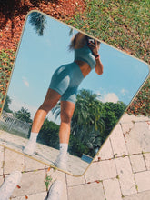 Load image into Gallery viewer, Ribbed Biker Shorts- Stone