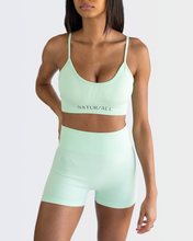 Load image into Gallery viewer, High-Waisted Booty Shorts- Mint