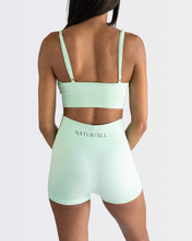 Load image into Gallery viewer, High-Waisted Booty Shorts- Mint