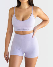 Load image into Gallery viewer, High-Waisted Booty Shorts- Lilac